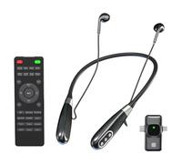 Ujjdwiurgh Noise Cancelling Multifunctional Wireless Sound Card Hanging Earphone Neck Headset Game Live Broadcast Headphone