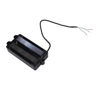 Ujjdwiurgh Noiseless Good Balance 4 String Humbucker Double Coil Pickup Black For Guitar