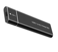 Ujjdwiurgh NVME USB3.1 External Storage HDD Case for NVME SSD Disk Hard Drive Hard Disk Enclosure