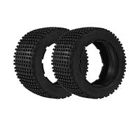 Ujjdwiurgh Off-Road Rear Tyres Thicken Skin Set for 1/5 BAHA ROVAN KM Baja 5B Truck Spare Toys Parts