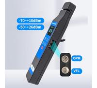 Ujjdwiurgh Optical Fiber Identifier,Built in 10mw VFL and Optical Power Meter OPM -50-+26dB Functions FTTH Tool