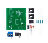 Ujjdwiurgh Optocoupler Tester Kit 555 Application Circuit Board Practice Welding DIY Electronic Spare Parts Kit Without DC Cable