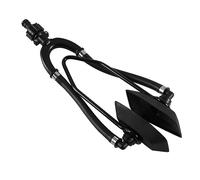 Ujjdwiurgh Outboard Muff Motor Flusher Outboard Motor Flusher Marine Tool Water Kit Ears Bootsmotor Dual Ohren Flushing