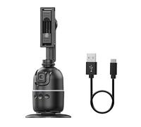 Ujjdwiurgh P03 AI Tracking Gimbal Stabilizer for Smartphone/Camera,Desktop Cell Phone Holder,360 Rotation Gimbal Follow Focus