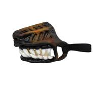 Ujjdwiurgh Padded Latex Rubber Muzzles for Large Role Play Dog Mouth Mask Dog Mouth Mask Cosplay Photo Props Accessories Small