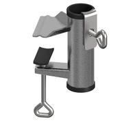 Ujjdwiurgh Patio Umbrella Holder,Deck Umbrella Clamp,Patio Umbrella Clamp,Balcony Umbrella Clamp,Deck Umbrella Holder Black+Gray