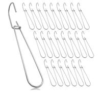 Ujjdwiurgh Pattern Hooks Metal Pattern Hangers Storage Hanging Hook 24 Pcs 7.3 Inch Sewing Pattern Making Paper