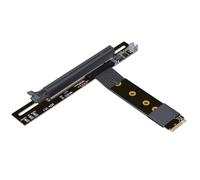 Ujjdwiurgh PCIe X4 4.0 M.2 NVMe to X16 Riser Adapter for PCIe X16 / Graphics Cards to M.2(Ultra SSD M-Key) NVMe Extension