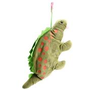 Ujjdwiurgh Pencil Case for Boy, Soft 3D Plush Pen Pouch Bag Stationery Case for School Supplies Organizer Pen Case, Green Dinosaur