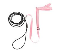 Ujjdwiurgh Pet Bird Harness and Leash,Adjustable Parrot Bird Harness Leash - Pet Anti-Bite Training Rope Outdoor Flying Harness and Leash(S)