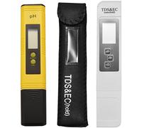 Ujjdwiurgh PH Meter and TDS Meter,Digital Water Quality Tester, 0-9990 PPM, EC and Temperature Measurement 0.01 PH High Precision