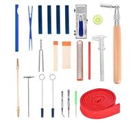 Ujjdwiurgh Piano Tuning Wrench& Lever Tool Set Included in 36PCS Professional Piano Tuning Kit, Piano Tuner Kit