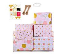 Ujjdwiurgh Pink Gold Birthday for Party,Wedding,Valentine'S Day,All Occasion