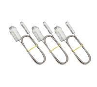 Ujjdwiurgh Pipe Brush Aquarium Supplies Fish Tank Pipe Cleaning Brush Aquarium Cleaning Brush White