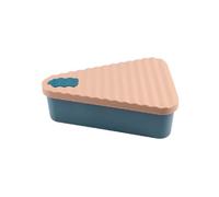 Ujjdwiurgh Pizza Leftover Storage Container,Reusable Pizza Slicone Container,Silicone Food Container Easy to Use A