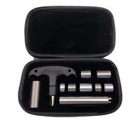 Ujjdwiurgh Pool Cue Weight Bolts Kit, 8 Weight Bolts & Tool with Detachable Handle & Lever,Portable Tool for Pool Billiard Cues