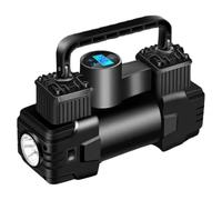 Ujjdwiurgh Portable Auto Air Pump Electric Car Tire Inflator Car Tire Air Pump Digital Meter