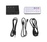 Ujjdwiurgh Portable CD Player Decoder for Car, Auxiliary AUX CD Decoder Conversion Adapter, for Car Which Don'T Support WAV Audio