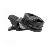 Ujjdwiurgh Portable Circular Polarizer Lens with Phone Clip Enhances Photography By Reducing Glare & Reflections