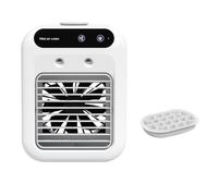 Ujjdwiurgh Portable Mini Air Cooler USB 500ml Water Tank Air Conditioner Humidifier Adjustable Airflow Office Home Water Cooling Fan