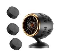 Ujjdwiurgh Portable Oil Fume Purifier Adjustable Angle Desktop Kitchen Range Hood with Removable Filter