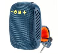 Ujjdwiurgh Portable Outdoor Bicycle Riding Speaker USB Type-C Rechargeable Waterproof Bluetooth-Compatible for Scooter Motorcycle Blue