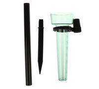 Ujjdwiurgh Portable Polystyrene Rain Gauge Measurement Tool for Garden Water Ground Outdoor Rain Meter Collect Rainwater