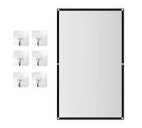 Ujjdwiurgh Portable Projector Screen for Home Theater Outdoor HD White Foldable Anti-Crease (84Inch)