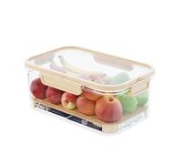 Ujjdwiurgh Portable Refrigerator Fresh-Keeping Box,Large-Capacity Portable Crisper with Handle,Fruit Storage Containers for FridgeB