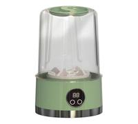 Ujjdwiurgh Portable Washing Machine Socks Washing Small Washing Machine for Apartment Green