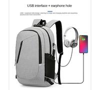 Ujjdwiurgh Portable Waterproof Organizer Bag With Anti-Theft Function For Carrying Laptop Black