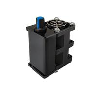 Ujjdwiurgh Powerful Fan with Black Case Control Module Violent Fan Finished Cooling Blowing Soldering and Smoke Exhaust Module Easy Install