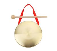 Ujjdwiurgh Practical Hand Gong Gong Percussion Instrument for School Festival Party