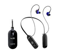 Ujjdwiurgh Professional RW-22 5.8GHz+ 2.4GHZ Dual-Band Wireless System Bluetooth Low Latency for Live for Performances Studio Recording In-Ear