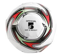 Ujjdwiurgh Professional Soccer Ball Size 5 Official Soccer Training Football Ball Competition Outdoor Football White