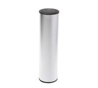 Ujjdwiurgh Professional Stainless Steel Cylinder Sand Shaker Rhythm Musical Instruments Percussion for Band Accompaniment,Silvery
