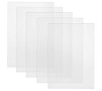 Ujjdwiurgh PVC Eye Mask Plastic Mesh 5 Pieces Eye Mask Mesh, Hard Linen Suitable for Costumes Handicrafts,11.8 Inches X 8.27 Inches