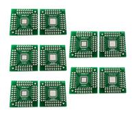 Ujjdwiurgh QFN56 QFN64 Adapter Board Converter Pin Board Immerse 0.5mm Transfer Board 10pcs