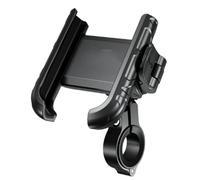 Ujjdwiurgh Quick Release Jaw Grip Mobile Phone Mount Holder for Motorcycle, Bicycle, Electric Bike, and Mobile Phone Stand