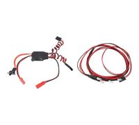 Ujjdwiurgh RC 30A Mini Brushed Electric Speed Controller ESC Brush Electronic Motor Speed Controller Dual Output,JST Plug