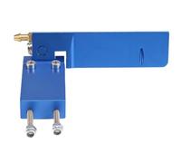 Ujjdwiurgh RC Boat Aluminium Alloy 75mm Metal Suction Water Rudder for Remote Control RC Boats Blue