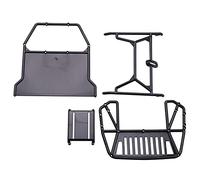 Ujjdwiurgh RC Car Body Cab & Back-Half Cage for 1/10 RC Crawler TRX4 SCX10 90046 GEN 8 II,Back Half Cage