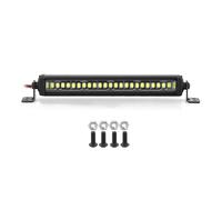 Ujjdwiurgh RC Car Roof Lamp 24 36 LED Light Bar for 1/10 RC Crawler SCX10 90046/47 SCX24 D90 TRX4 Body, C Replacement