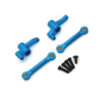 Ujjdwiurgh RC Car Upgrade Steering Group Steering Rod for SCY 1/18 18101 18102 RC Crawler Car Upgrade Parts Blue