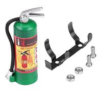 Ujjdwiurgh RC Decoration Metal Mini Fire Extinguisher for 1/10 RC Crawler SCX10 90046 TRX4 D90,Green