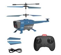 Ujjdwiurgh Rc Helicopter 3.5Ch Remote Control Plane 2.4G Hovering Obstacle Avoidance Airplane Aircraft Flying Toy for Kids Easy to Use -Blue