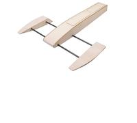 Ujjdwiurgh RC Speed Boat Wooden Sponson Outrigger Shrimp Speed Boat Model Kits Radio Remote Control Speedboat,Complete Kit