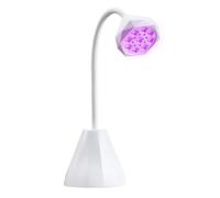 Ujjdwiurgh Rechargeable LED UV Nail Dryer with Auto Sensing and Touch Control, 360° Bendable Wireless Nail Lamp