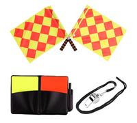 Ujjdwiurgh Red and Yellow Cards Set for Referee in Football Match. Soccer Referee Equipment. Red and Yellow Warning Cards