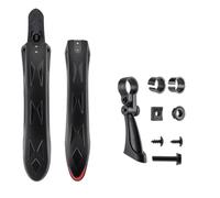 Ujjdwiurgh Reflective Bike Splash Guard Universal Fit Reflective Bike Splash Guards for Enhanced Riding Safety